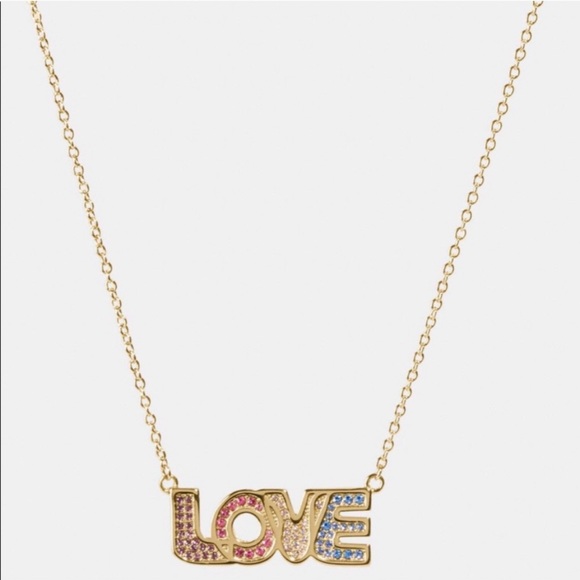 COACH BOXED LOVE NECKLACE - Picture 7 of 7
